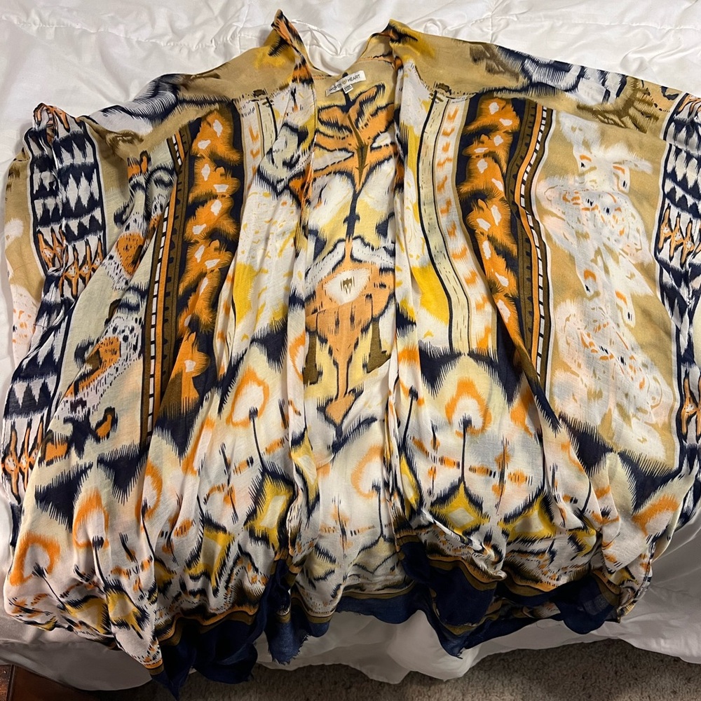 Woven Heart kimono